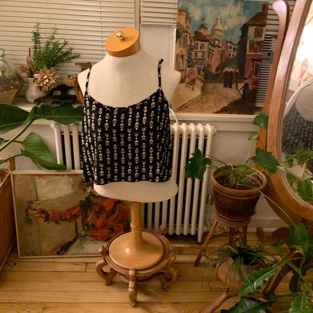 Patterned crop top